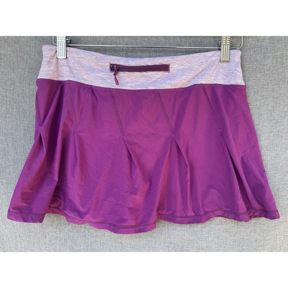 Lululemon Women's Pace Rival Mid-Rise Skirt Size 6 Magenta Purple - Picture 3 of 7